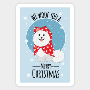 Christmas gift for Samoyed mom or Dad or samoyed lover t-shirt Sticker